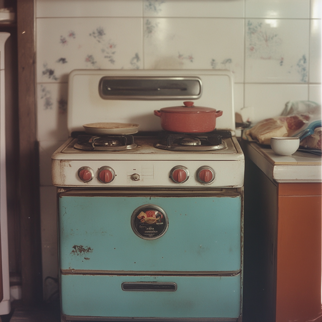 1970's style stove